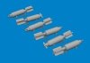 Eduard 6481078 P-40 30lb frag bombs PRINT EDUARD 1/48